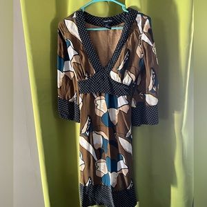 Central Park Silk Dress